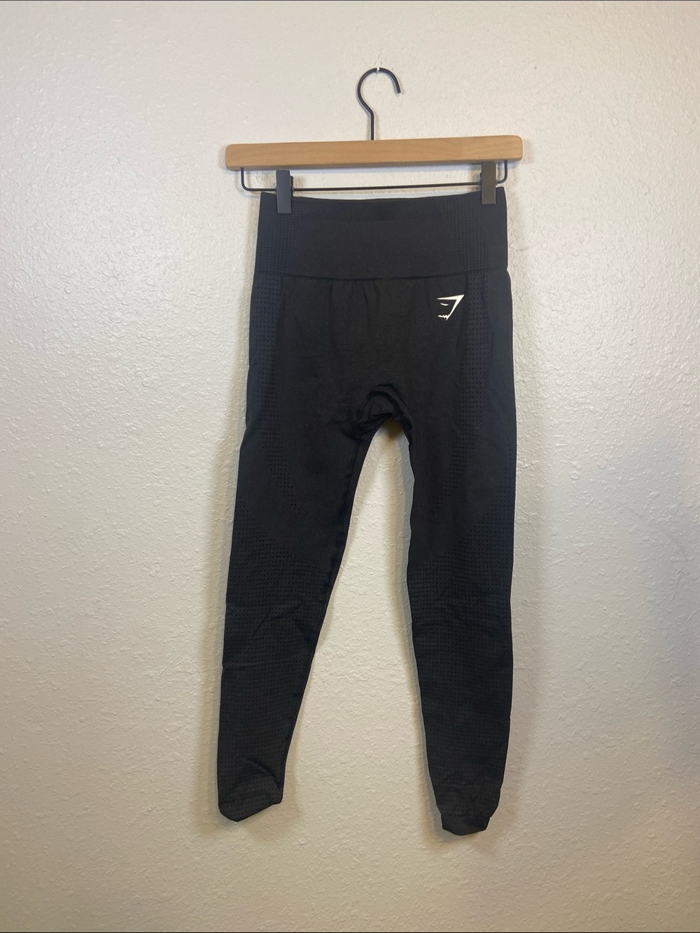 Gymshark Preppy Athleisure Athletic Black Leggings
